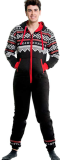 New Arrival Xmas Printed Long Sleeve Jumpsuit S-XXL