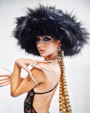 Warm Fur Trendy Popular Imitation Raccoon Fur Hat