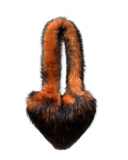 Wholesale Popular Y2K New Style Heart Shaper Fur Crossbody Bag