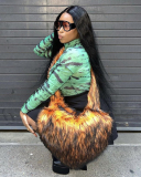 Wholesale Popular Y2K New Style Heart Shaper Fur Crossbody Bag
