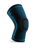 Outdoor Sports Silicone Spring Breathable Knee Pads Mountain Running Basketball Cycling Knitted Knee Pads