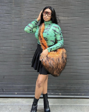 Wholesale Popular Y2K New Style Heart Shaper Fur Crossbody Bag
