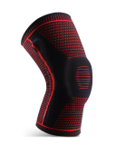 Outdoor Sports Silicone Spring Breathable Knee Pads Mountain Running Basketball Cycling Knitted Knee Pads