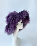 Warm Fur Trendy Popular Imitation Raccoon Fur Hat