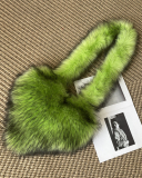 Wholesale Popular Y2K New Style Heart Shaper Fur Crossbody Bag