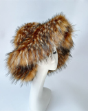 Warm Fur Trendy Popular Imitation Raccoon Fur Hat