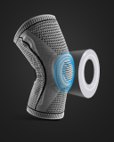 Outdoor Sports Silicone Spring Breathable Knee Pads Mountain Running Basketball Cycling Knitted Knee Pads