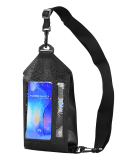 Cycling Outdoor Transparent Velcro PU Mobile Phone Fingerprint Touch Waterproof Bag
