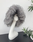 Warm Fur Trendy Popular Imitation Raccoon Fur Hat