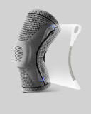 Outdoor Sports Silicone Spring Breathable Knee Pads Mountain Running Basketball Cycling Knitted Knee Pads