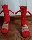 Hand-in-hand Socks Couples Magnetic Pull Cute Christmas Socks Cotton Stick Magnet Midtube Socks