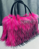 Big Capicity Fur Tote Bag