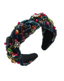 Xmas Grid New Headband