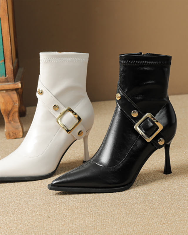 8cm Heel Ladies Women New High Heel Boots