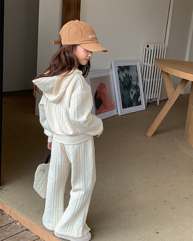 Knitted Kids Sweater 2 Piece Pant Set