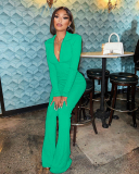 Top Sale New Long Sleeve Zipper Women Jumpsuits S-2XL