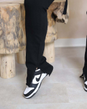 Fashion Women Cargo Pants Pocket Drawsting Pants Gray Black Pink S-2XL