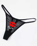 Sexy Printed Mesh G-string S-2XL