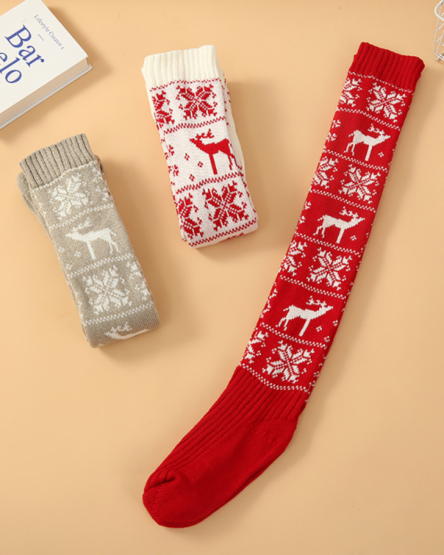 Christmas Cute Long Stockings