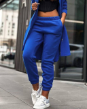 Women Long Sleeve Hoodie Warm Coat Casual Pants Sets Two Pieces Outfit S-2XL