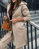 Women Long Sleeve Hoodie Warm Coat Casual Pants Sets Two Pieces Outfit S-2XL
