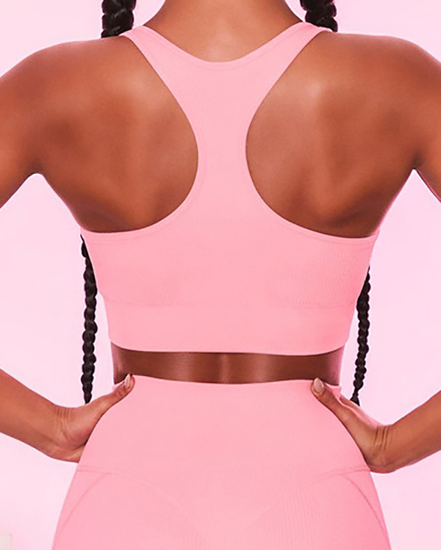 Women I Back V Neck Sports Bra S-L