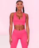 Women I Back V Neck Sports Bra S-L