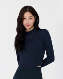 Solid Color Long Sleeve Yoga Tops No Pad S-L