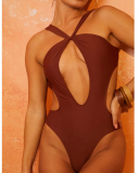 Hollow Out Open Back 2024 New Arrival Swimwear S-L