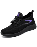 Women Fashion Breathable Casual Sport Sneakers Black Gray Pink 36-41