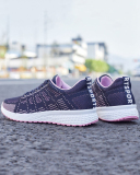 Hot Sale Soft Casual Women Sports Sneakers Black Gray Blue 36-41