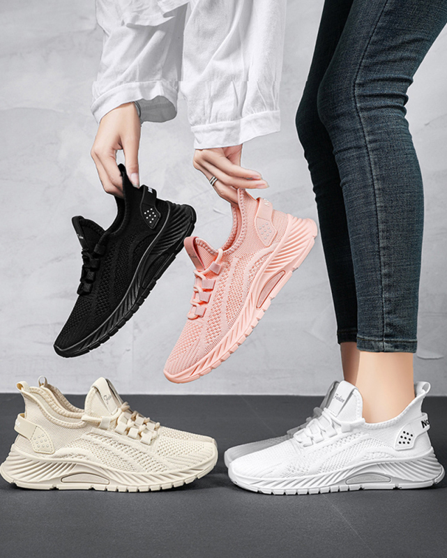 New Style Breathable Women Sport Sneakers 36-41