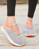 Popular Colorblock Breathable Women Sport Sneakers 36-41