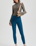 Long Sleeve Shape Casual Running Fitness Coat S-XL
