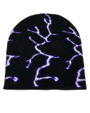 Spider Web Jacquard Knitted Hat Beanie Hat