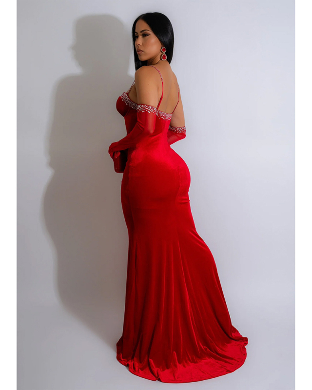 Women Elegant Long Party Evening Dress S-XXL