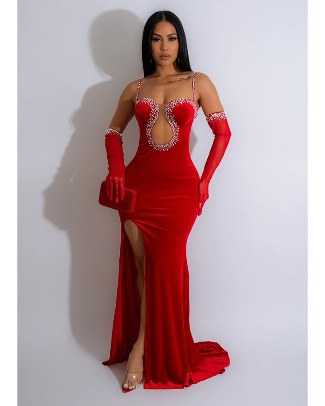 Women Elegant Long Party Evening Dress S-XXL