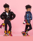 Kids Winter Wholesale Long Sleeve Cotton Jackets 80-130cm