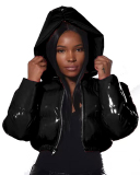 Bright Solid Color Hoodies Hot Sale Women Mini Bread Jacket S-XL