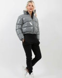 Women Long Sleeve Solid Color Bright Color Jackets S-2XL