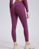 High Waist Hips Lift Quick Drying Outdoor Wear Running Pants S-XL