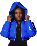 Bright Solid Color Hoodies Hot Sale Women Mini Bread Jacket S-XL
