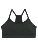 Women Corfortable Solid Color Running Yoga Sports Bra Pants S-L