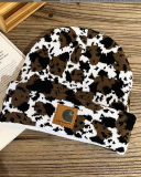 Leopard Cow Milk  Fashion Y2K Beanie