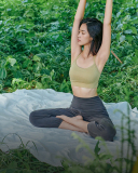 Solid Color Loose Yoga Pants S-L