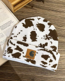 Leopard Cow Milk  Fashion Y2K Beanie