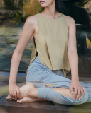 Loose Light Soft Strappy Side Sports Cover UP Vest S-L
