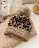 Unisex Leopard Cute Hat Beanie