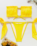 Chain Diamond Wholesale Cute 2024 New Bikini Set