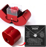 Four-leaf clover necklace women hollowed out light luxury niche mother's day gift
